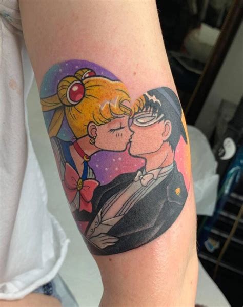 tatuaje sailor moon|+30 Mejores【Sailor Moon】Tatuajes ‍♀️ ‍⬛ ⭐